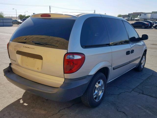 1D4GP25EX6B721713 - 2006 DODGE CARAVAN SE SILVER photo 4