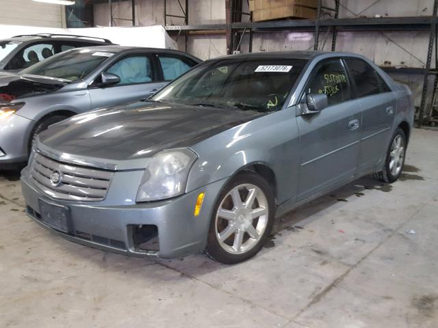 1G6DP567150111651 - 2005 CADILLAC CTS HI FEA SILVER photo 2