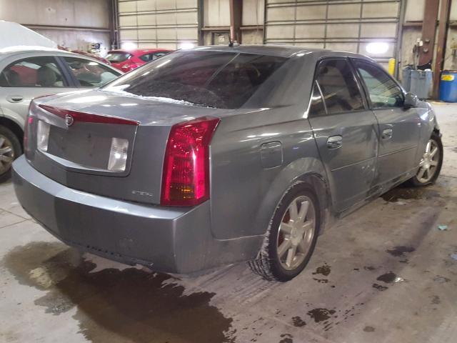 1G6DP567150111651 - 2005 CADILLAC CTS HI FEA SILVER photo 4