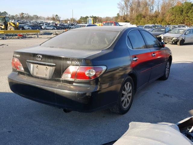 JTHBF30G120086846 - 2002 LEXUS ES 300 BLACK photo 4