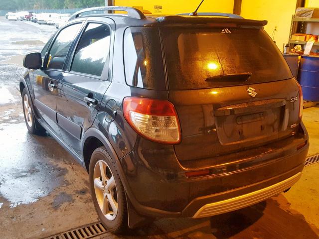 JS2YB413275106661 - 2007 SUZUKI SX4 BLACK photo 3