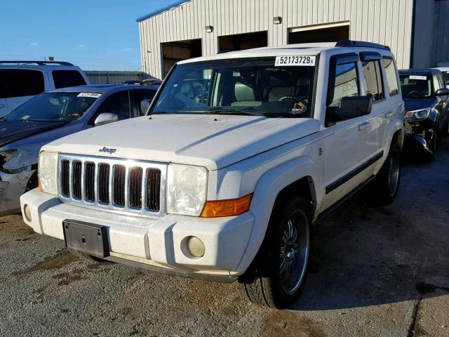 1J8HG48P97C611668 - 2007 JEEP COMMANDER თეთრი ფოტო 2