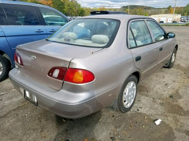 2T1BR12E8XC169695 - 1999 TOYOTA COROLLA VE GOLD photo 4