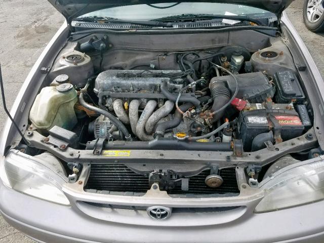 2T1BR12E8XC169695 - 1999 TOYOTA COROLLA VE GOLD photo 7