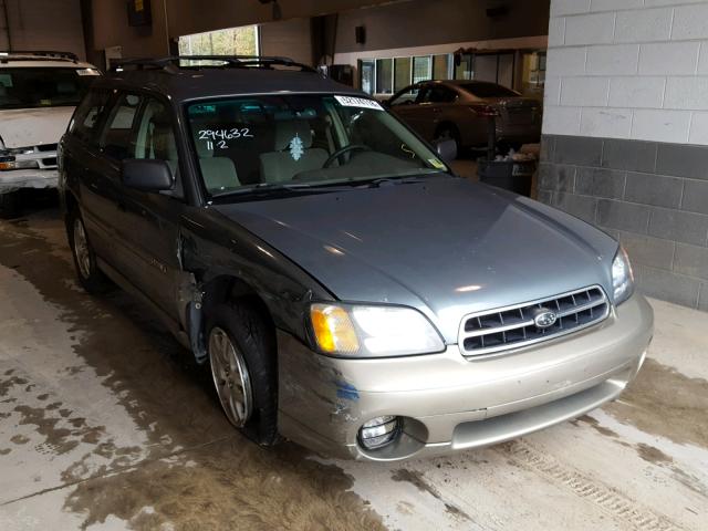 4S3BH665227629857 - 2002 SUBARU LEGACY OUT GRAY photo 1