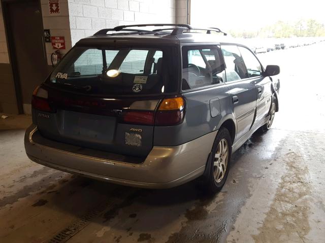 4S3BH665227629857 - 2002 SUBARU LEGACY OUT GRAY photo 4