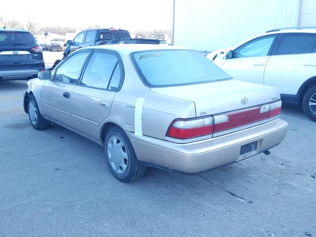 2T1BB02E9TC152512 - 1996 TOYOTA COROLLA DX SILVER photo 3