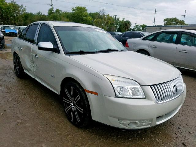 1MEHM42W38G603199 - 2008 MERCURY SABLE PREM WHITE photo 1