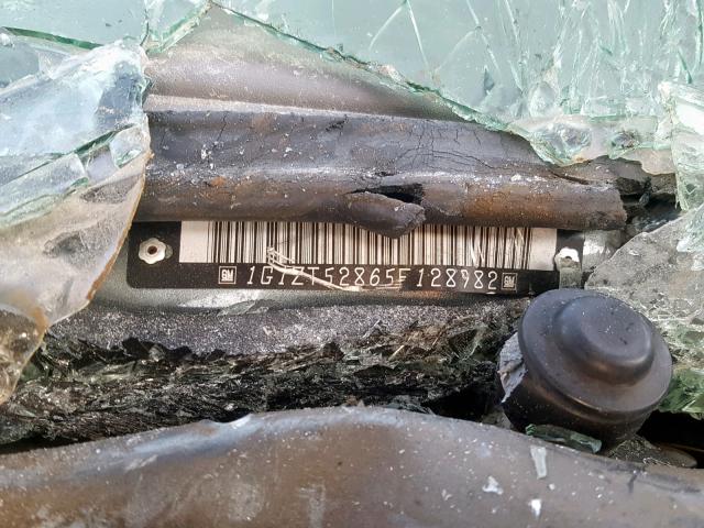 1G1ZT52865F128982 - 2005 CHEVROLET MALIBU LS GRAY photo 10