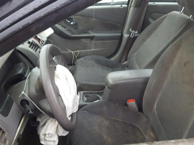 1G1ZT52865F128982 - 2005 CHEVROLET MALIBU LS GRAY photo 5