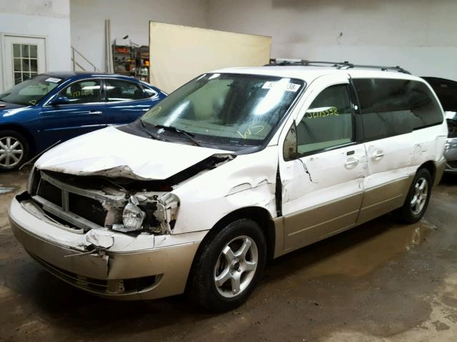 2FMZA56264BB19472 - 2004 FORD FREESTAR S WHITE photo 2