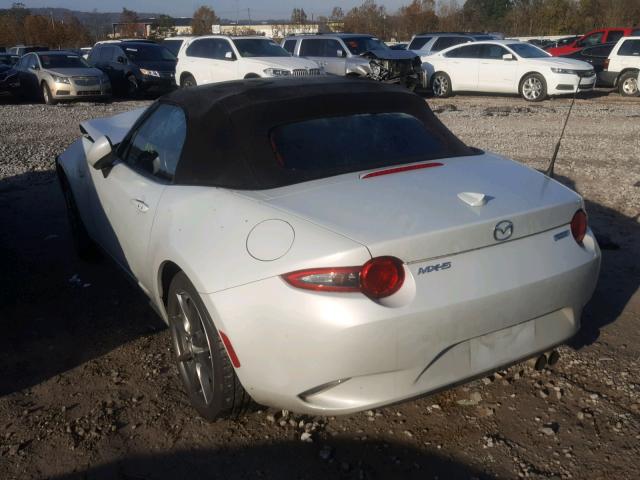 JM1NDAD73G0105147 - 2016 MAZDA MX-5 MIATA WHITE photo 3