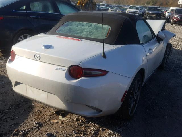 JM1NDAD73G0105147 - 2016 MAZDA MX-5 MIATA WHITE photo 4