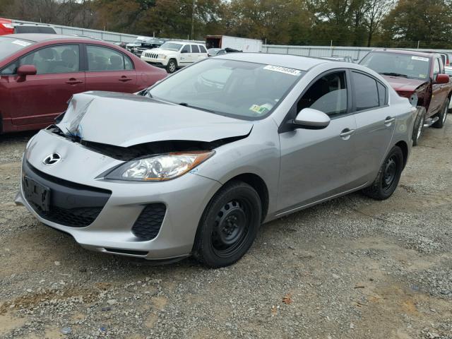 JM1BL1UF0C1572964 - 2012 MAZDA 3 I SILVER photo 2