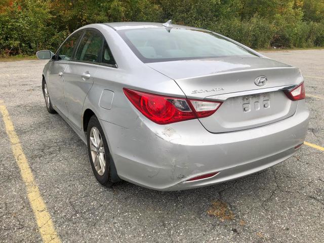 5NPEB4AC4BH107364 - 2011 HYUNDAI SONATA GLS SILVER photo 3