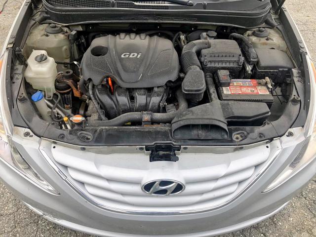 5NPEB4AC4BH107364 - 2011 HYUNDAI SONATA GLS SILVER photo 7