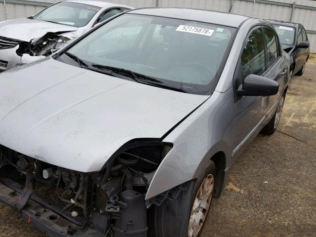 3N1AB6AP6BL628117 - 2011 NISSAN SENTRA 2.0 GRAY photo 2