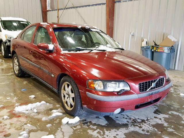 YV1RH59H942376402 - 2004 VOLVO S60 2.5T BURGUNDY photo 1