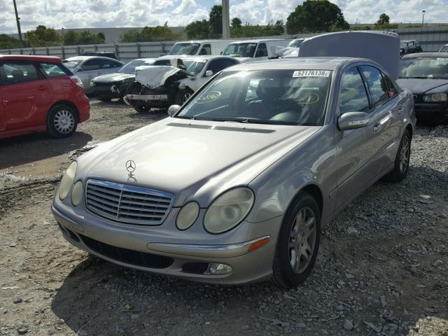 WDBUF65J03A325636 - 2003 MERCEDES-BENZ E 320 BEIGE photo 2