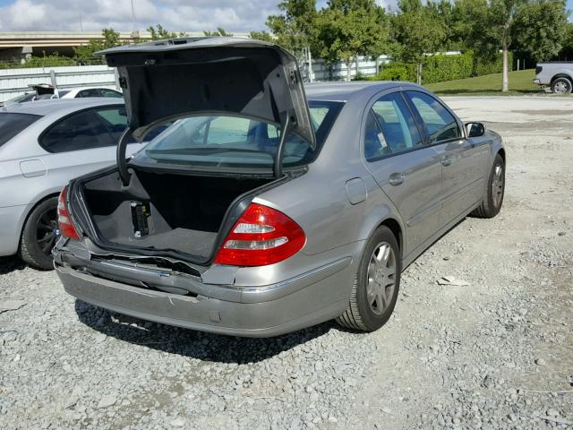 WDBUF65J03A325636 - 2003 MERCEDES-BENZ E 320 BEIGE photo 4