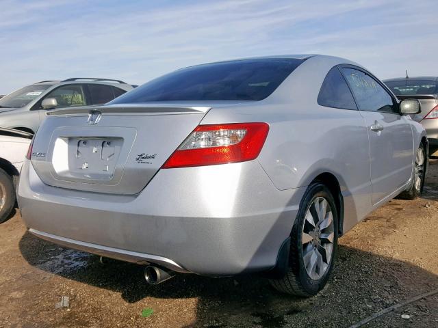 2HGFG12989H517340 - 2009 HONDA CIVIC EXL 银色 照片 4