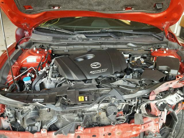 JM1GJ1U50E1110684 - 2014 MAZDA 6 SPORT RED photo 7