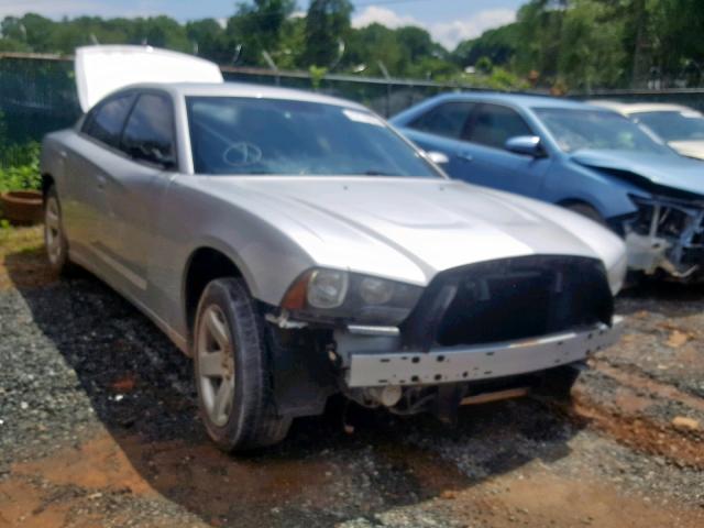 2C3CDXATXCH263961 - 2012 DODGE CHARGER PO SILVER photo 1