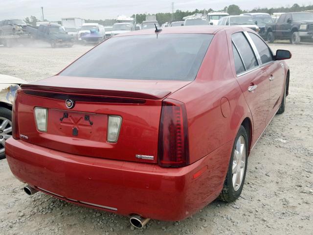 1G6DZ67AX80159728 - 2008 CADILLAC STS RED photo 4