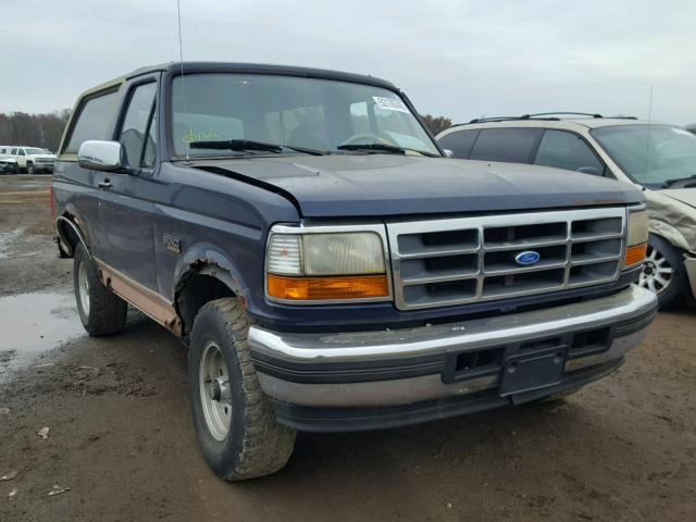 1FMEU15H0SLB26726 - 1995 FORD BRONCO U10 BLUE photo 1