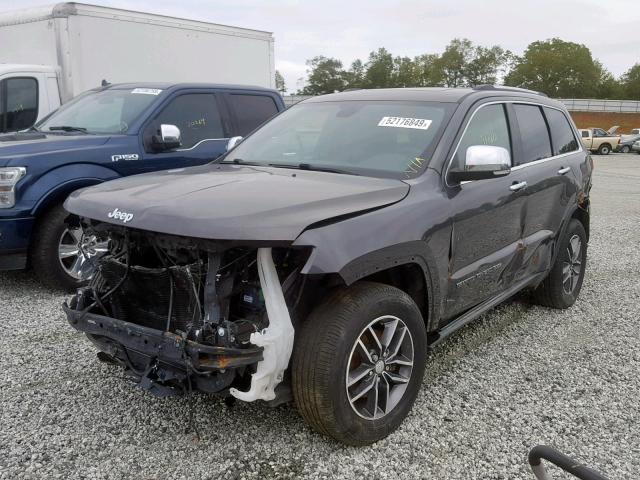 1C4RJFBG9HC836367 - 2017 JEEP GRAND CHER GRAY photo 2