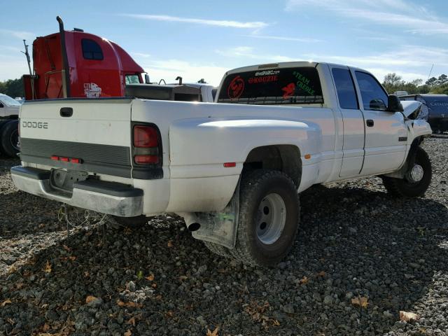 1B7MC33681J290347 - 2001 DODGE RAM 3500 WHITE photo 4