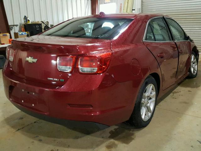 1G11D5RR7DF117089 - 2013 CHEVROLET MALIBU 1LT RED photo 4