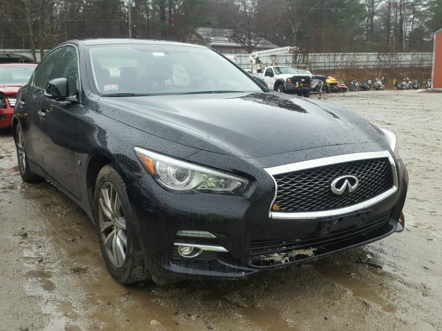 JN1BV7AR1EM689520 - 2014 INFINITI Q50 BASE BLACK photo 1