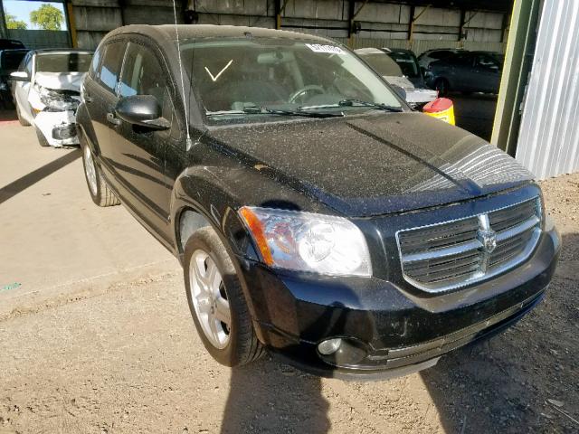 1B3HB48B77D513714 - 2007 DODGE CALIBER SX BLACK photo 1