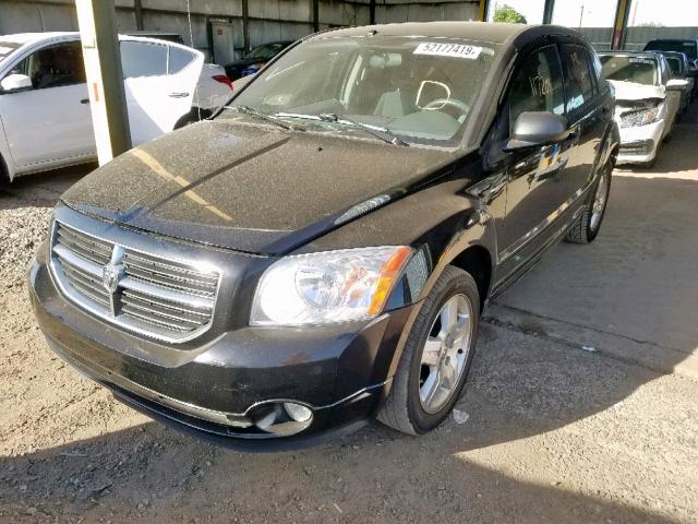 1B3HB48B77D513714 - 2007 DODGE CALIBER SX BLACK photo 2