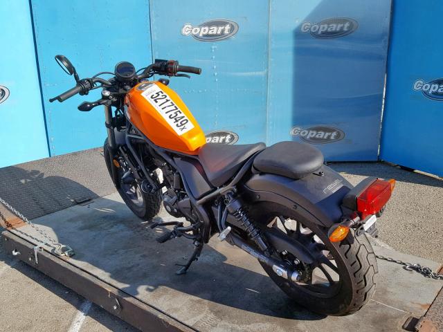 MLHNC5355K5200070 - 2019 HONDA CMX300 A ORANGE photo 3