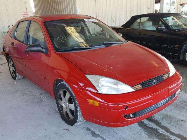 1FAFP38342W360206 - 2002 FORD FOCUS ZTS RED photo 1