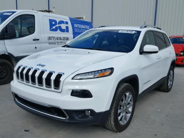 1C4PJMDS8HD227925 - 2017 JEEP CHEROKEE L WHITE photo 2