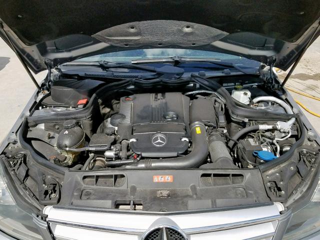 WDDGF4HB5CA621796 - 2012 MERCEDES-BENZ C 250 SILVER photo 7