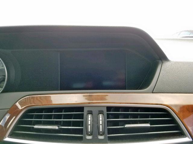 WDDGF4HB5CA621796 - 2012 MERCEDES-BENZ C 250 SILVER photo 9