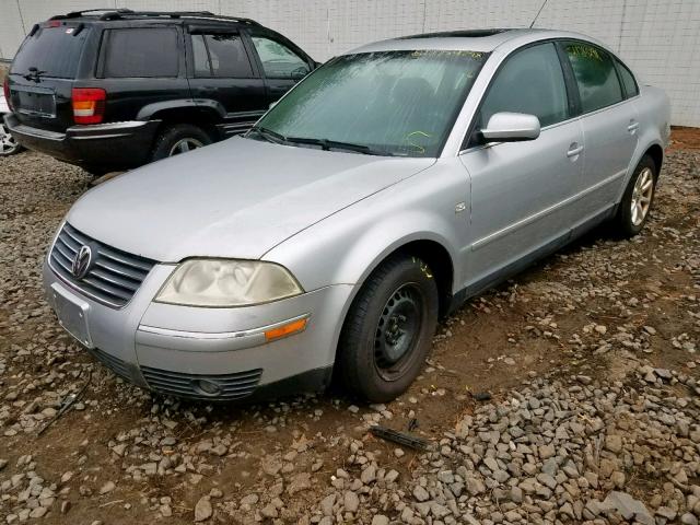 WVWPD63B34P056532 - 2004 VOLKSWAGEN PASSAT GLS SILVER photo 2