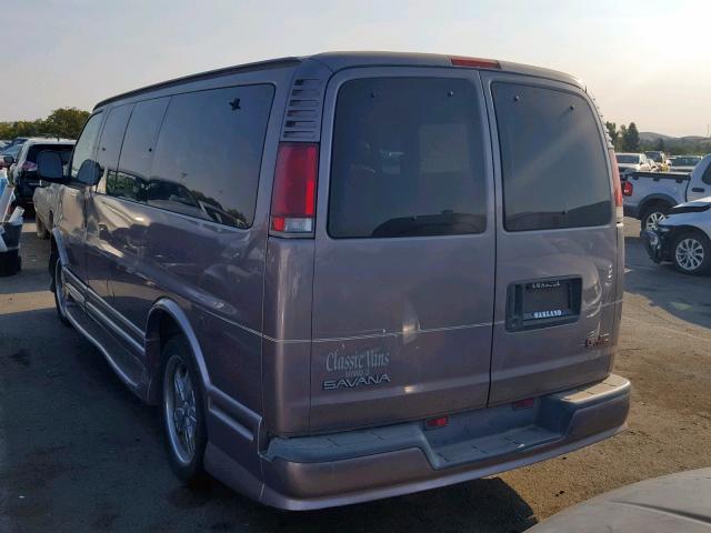 1GDFG15R5Y1247387 - 2000 GMC SAVANA RV TAN photo 3