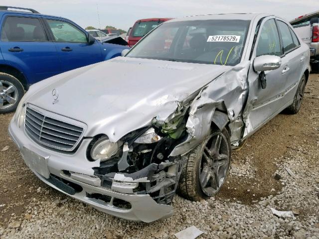 WDBUF65J53A103397 - 2003 MERCEDES-BENZ E 320 SILVER photo 2