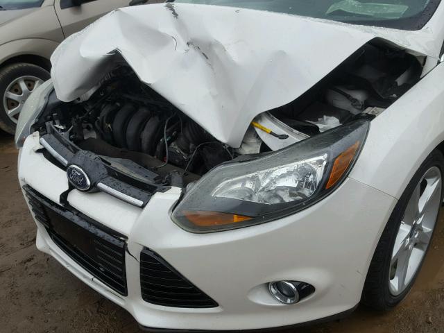 1FADP3N23DL188502 - 2013 FORD FOCUS TITA WHITE photo 9