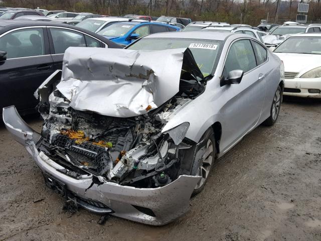 1HGCT1B3XEA012371 - 2014 HONDA ACCORD LX- SILVER photo 2