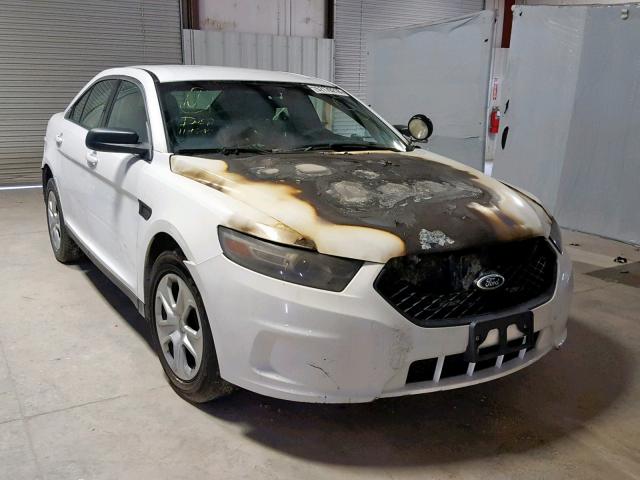 1FAHP2MK9EG135181 - 2014 FORD TAURUS POL WHITE photo 1