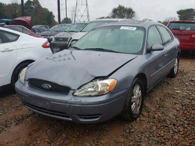 1FAFP56U47A130886 - 2007 FORD TAURUS SEL GRAY photo 2