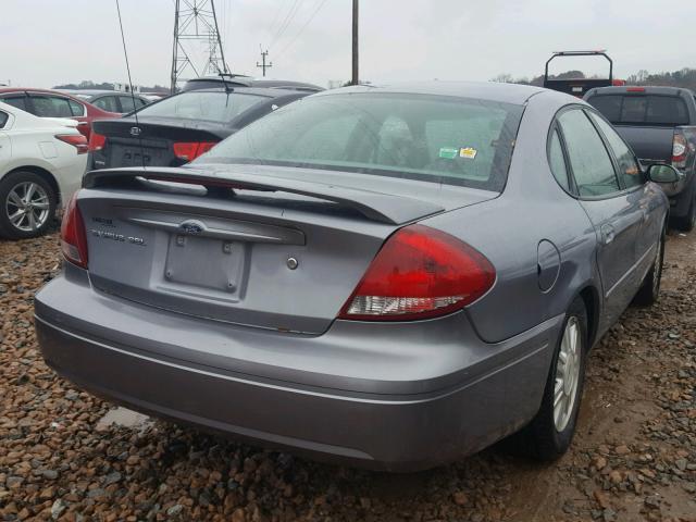 1FAFP56U47A130886 - 2007 FORD TAURUS SEL GRAY photo 4