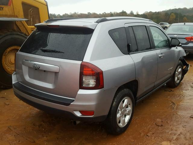 1C4NJCBA9FD418505 - 2015 JEEP COMPASS SP 银色 照片 4