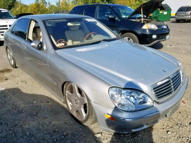 WDBNG75J24A424953 - 2004 MERCEDES-BENZ S 500 BEIGE photo 1